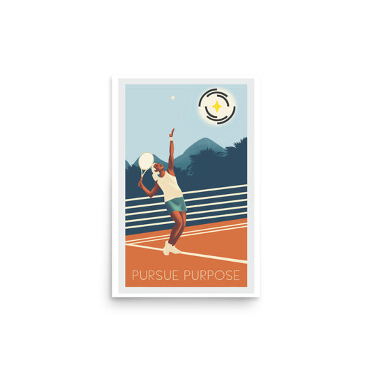 'Tennis' Print