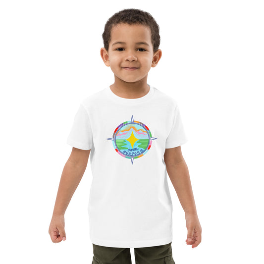 'Compass of Purpose' Organic cotton kids t-shirt