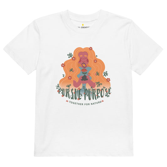 'Together for Nature' Organic cotton kids t-shirt