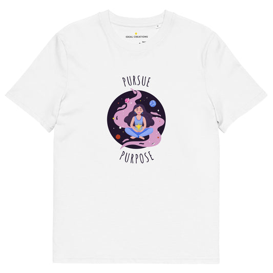 'Finding Your Purpose' Unisex organic cotton t-shirt