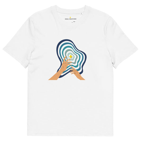 'The Art of Flow' Unisex organic cotton t-shirt