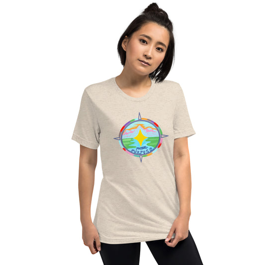 "Let your goal be a Compass" Short sleeve t-shirt