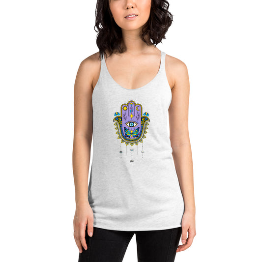 'All Seeing, All Knowing' Women's Racerback Tank